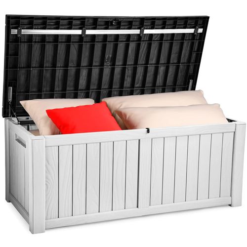 top coffre de jardin blanc